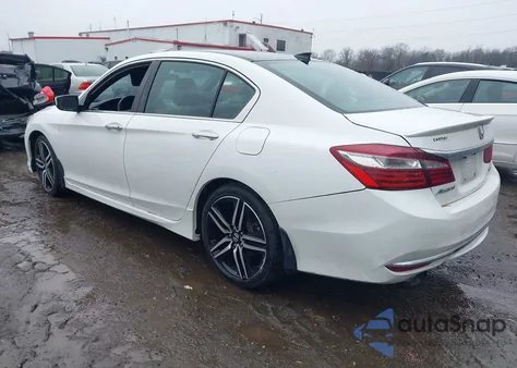 2017 Honda Accord Sport Se из США, поврежденный, VIN 1HGCR2F19HA045525